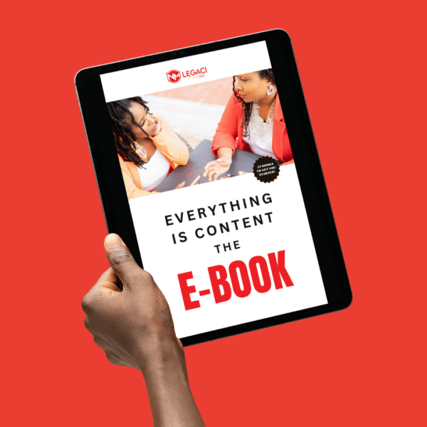 Everything is Content | The E-Book